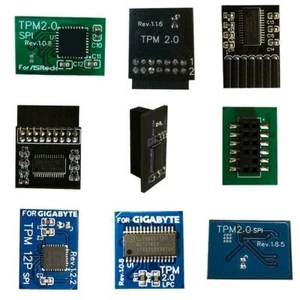 1X TPM2.0 Module Compute Securely bus header Trusted 12/14/18/20pin NEW - Afbeelding 1 van 19