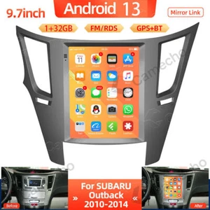 For Subaru Outback Legacy 09-14 9.7'' Android 13 Car Stereo Radio Touch Screen - Picture 1 of 13