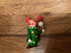 Adorno navideño de madera vintage - Imagen 1 de 3