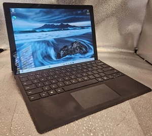 Microsoft Surface Pro 6 12" i5-8250U 256GB SSD 8GB Windows 11 Home - Black #998A - Picture 1 of 8