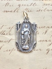 Sagrado Coração De Jesus/Nossa Senhora Do Monte Carmelo Medalha escapular