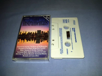 V/A GOLDEN INSTRUMENTALS CASSETTE TAPE (PS #162) - Image 1 of 2