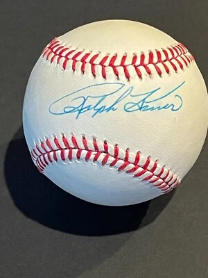 RALPH KINER Signed Major League Baseball-HALL OF FAME-PITTSBURGH PIRATES-PSA - Image 1 of 2