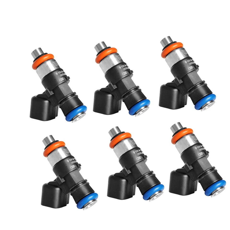 6x Inyectores de combustible para 2007 2008 2009 2010 2011 2012 2013 14 Mazda CX-9 3,5 L 3,7 L Foto 1 de 4