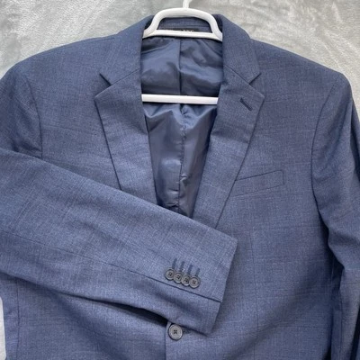 Blazer Banana Republic masculino 42L fino casaco esportivo jaqueta casual terno xadrez glen - Imagem 1 de 4