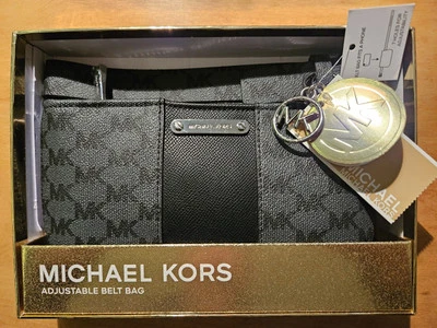 Michael Kors | Bolso Cinturón Ajustable - Carbón/Negro/Gris | ¡NUEVO en Caja con Etiquetas! Foto 1 de 4