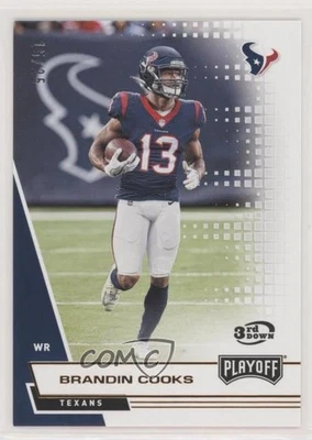 2020 Panini Playoff 3rd Down /25 Brandin Cooks #51 - Image 1 of 2