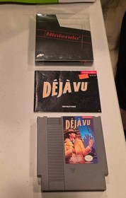 Deja Vu NES + Dust Sleeve + Protective Outer Case + Manual