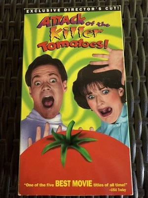 Attack of The Killer Tomatoes (VHS, 1978) Director’s Cut Cult Horror Comedy - Image 1 of 4