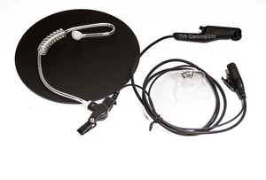 Acoustic Tube Earpiece with Mic & PTT for Motorola R7 Two Way Radios - VAATR7 - Picture 1 of 3