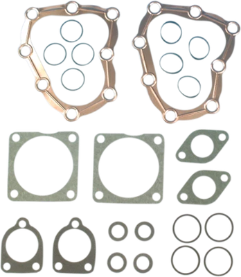 James 垫片 45 英寸平头铜顶端垫圈套件 40-73 Harley Davidson WL45 — 第 1/2 张图片