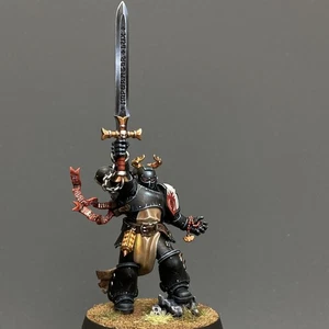 Black Templars Emperor'S Champion Warhammer 40K Presale Painted Gallery Army GW - Picture 1 of 5