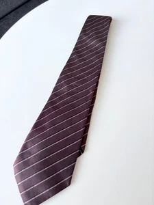 ARMANI Red Silk Necktie Men's Formal Accessories Used - Picture 1 of 4