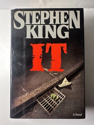Stephen King IT 1986 Viking First Edition 1st Printing HC DJ Horror Classic - Image 1 of 4