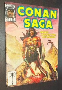 CONAN SAGA #37 (Marvel Comics 1990) -- NM- - Picture 1 of 3