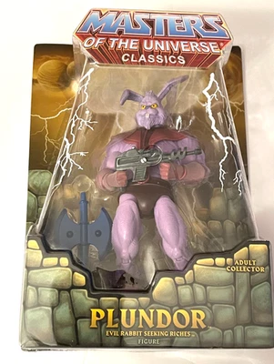 Tarjeta sellada figura de Plundor Masters of the Universe Classics Foto 1 de 4