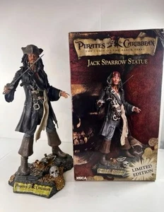 NECA Disney Pirates of the Caribbean Limited Edition Jack Sparrow 18" Statue NIB - Picture 1 of 7