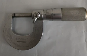 Mitutoyo Bügelmessschraube 4,5 Zoll lang außen 01 - .0001 gebraucht #ZZ11 - Bild 1 von 5