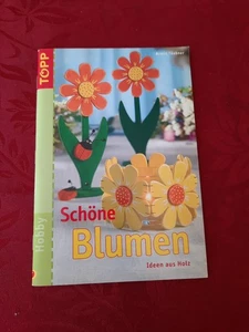 Schöne Blumen, Ideen aus Holz, Bastelbuch,  Laubsägearbeiten - Bild 1 von 4