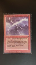 Legends ** Chain Lightning ** Mtg Magic (HP) #4