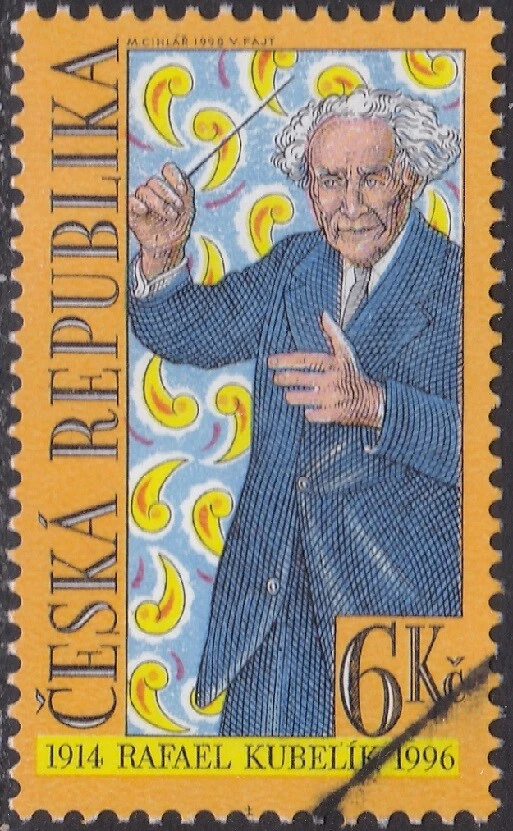 Espécimen, Checoslovaquia Sc3052 Compositor Rafael Kubel ̱k (1914-96), Música Foto 1 de 1
