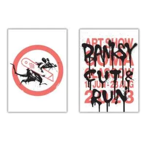 Banksy: Cut & Run Exhibition Posters - Picture 1 of 3