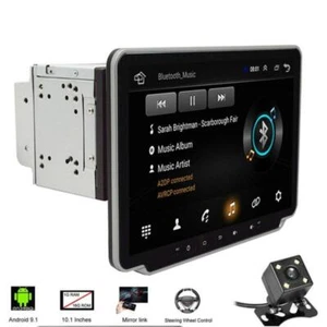 MP5 Car Stereo Player Rotatable Double 2DIN 10.1in Android 9.1 In-Dash Camera - Bild 1 von 12