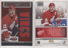 2012 Certified Fabric of the Game Mirror Red Team Die-Cut /150 Steve Yzerman HOF