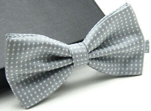 Men Polka Dots Pre-tied Bowtie Adjustable Wedding Party Business Tuxedo Bow Tie