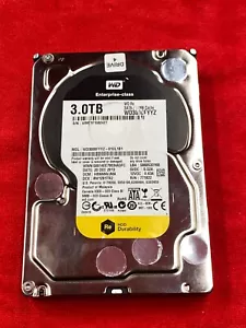 WD ENTERPRISE CLASS SATA 3TB 3.5" DESKTOP HARD DRIVE 7200RPM WD3000FYYZ-01UL1B1 - Picture 1 of 3