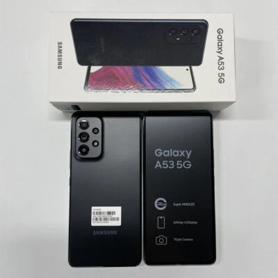 Samsung Galaxy A53 5G SM-A536U 128GB+6GB 64MP Unlocked Smartphone New SEALED - Image 1 of 4