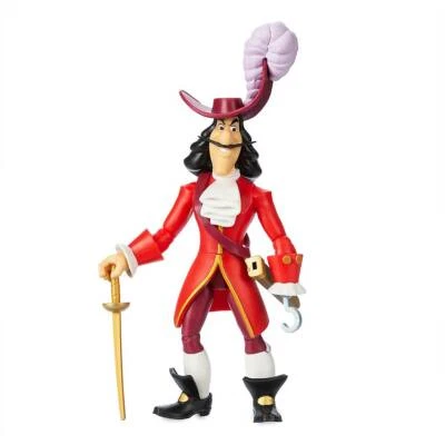 New Disney Store Captain Hook Action Figure Toybox 5.5" Peter Pan - Image 1 of 4