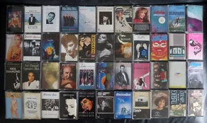 Pop Rock Folk Easy Listening Tape Cassettes x 44 Job Lot Bundle - All Play Great - Picture 1 of 2