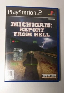 MICHIGAN: REPORT FROM HELL Sony Playstation 2 PS2 PAL NI Euro English Italian - Picture 1 of 4