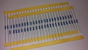 Widerstand 1%, 0,6Watt, 1 Ohm - 10,2 kOhm, LED-Vorwiderstand Werte/Menge wählbar - Picture 1 of 2