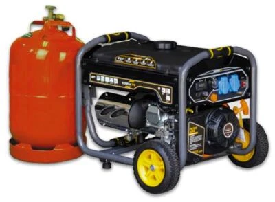 Stromerzeuger Stromaggregat Generator Benzin 3300 Watt Gas 3000 Watt KOMPAK 230V - Bild 1 von 4