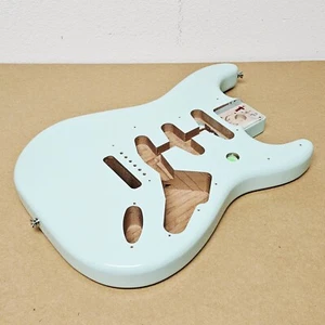 2021 Fender Vintera 60's Strat Surf Green Alder BODY Vintage '62 Reissue Guitar - Picture 1 of 16