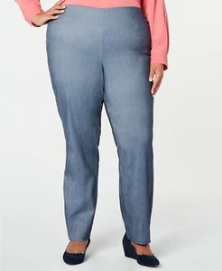 Charter Club Plus Size Skinny Leg Pants Blue Size 20W - Picture 1 of 2
