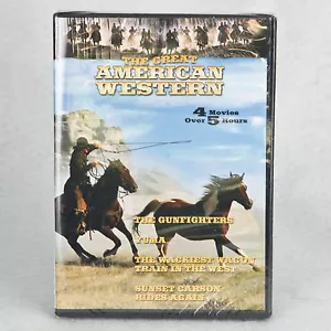 The Great American Western Collection 4 movies Gunfighters Yuma Wackiest Wagon - Imagen 1 de 2