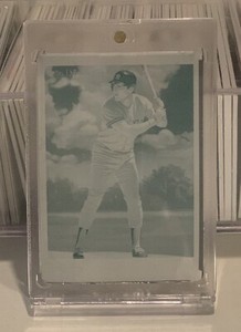 Graig Nettles 2009 Upper Deck Goodwin Champions 1/1 Cyan Printing Plate