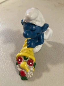 Figura Pitufo Cornucopia de Colección Los Pitufos PVC Peyo - Imagen 1 de 2
