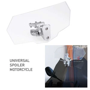 Windshield Extension Windshield Extension Universal Adjustable Clear - Picture 1 of 6