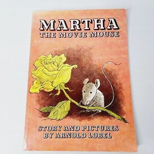 Martha the Movie Mouse by Arnold Lobel Children Paperback Book 1993 Rare Scarce  - Picture 1 of 13