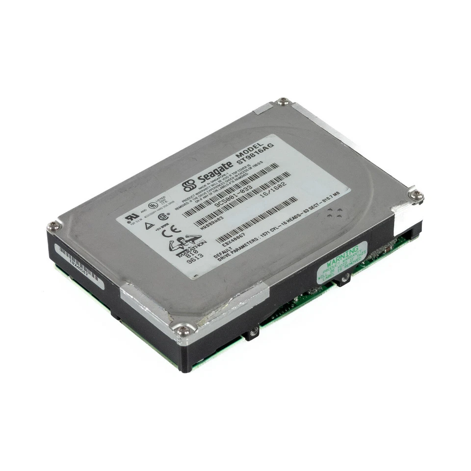 Hard Drive Seagate Marathon ST9816AG 810MB 4.5K Ata 2.5'' - Image 1 of 3