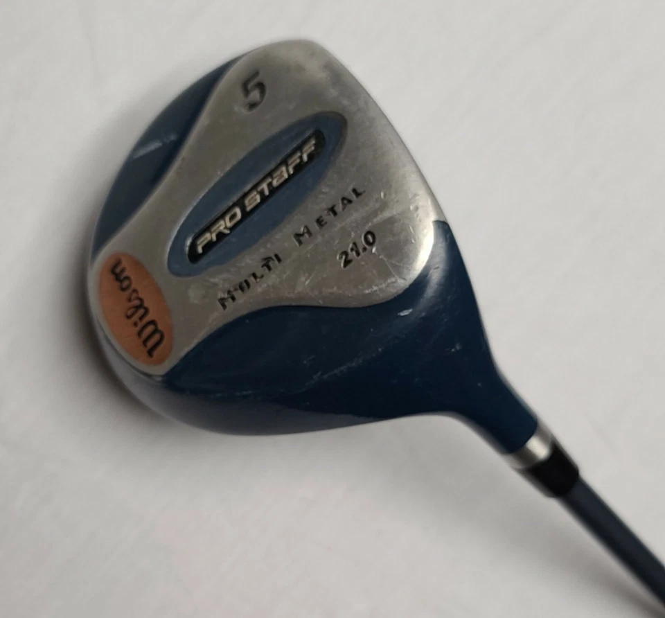 Eixo de grafite feminino Wilson Pro Staff multi metal 5 madeira destro 21° - Imagem 1 de 4