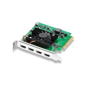 Grabadora HDMI cuádruple DeckLink diseño Blackmagic de caja abierta BDLKDVQDHDMI4K envío gratuito - Imagen 1 de 1