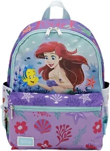Wondapop - The Little Mermaid 13" Nylon Daypack, Purple Deluxe Nylon Daypack - Picture 1 of 8