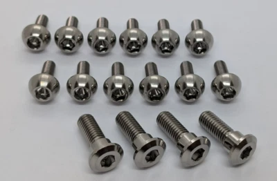 Kit de pernos de disco CBR900 RR titanio Honda Fireblade 92-01 juego completo pernos de rotor Ti Foto 1 de 4