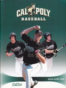 2008 CAL POLY SAN LUIS OBISPO BASEBALL MEDIENFÜHRER OZZIE SMITH KOSTENLOSER US-VERSAND - Bild 1 von 1