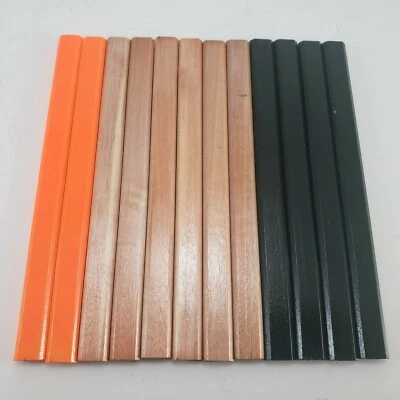 Pack of 12 Carpenter Constriction Drywall Drawing Marking Tool Pencil 7" Medium - Image 1 of 3